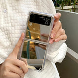 Mirror Shockproof Corner Luxury Case For Samsung