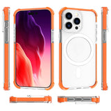 Four-corner Anti-fall Airbag Transparent Mobile Phone Case For iPhone