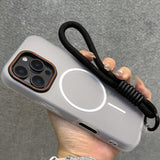 2 in 1 Jelly Magnetic Phone Case For iPhone
