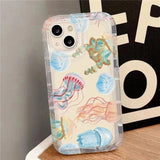 Colorful Clear Phone Case For iPhone