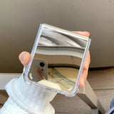 Mirror Shockproof Corner Luxury Case For Samsung