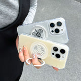 360° Rotating Magnetic Phone Case with Stand For iPhone