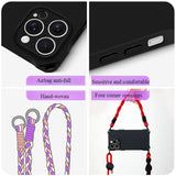 Flower Anti-fall Silicone Phone Case For iPhone