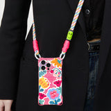 Flower Anti-fall Silicone Phone Case For iPhone