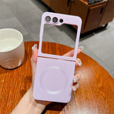 Wireless Charge Matte Case For Samsung Z Flip