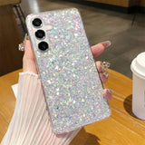 Glitter Epoxy Soft Silicone Case For Samsung