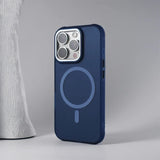Matte Translucent Magnetic Case For iPhone