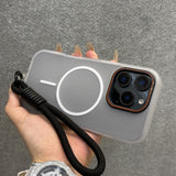 2 in 1 Jelly Magnetic Phone Case For iPhone