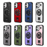 2 in 1 Drop-proof Silicone Ring Holder Phone Case For iPhone