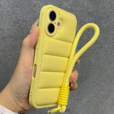 Soft Down Jacket Silicone Case For iPhone