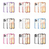 Four-corner Anti-fall Airbag Transparent Mobile Phone Case For iPhone