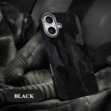 Camouflage Leather Anti-fall Mobile Phone Case For iPhone