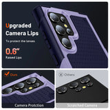 Military Grade Shockproof Non-Slip Soft Silicone Airbag Bumper Case For Samsung