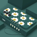 Custodia con fiori di farfalla per Samsung