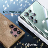 Electroplated Transparent Silicone Case For Samsung