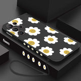 Custodia con fiori di farfalla per Samsung