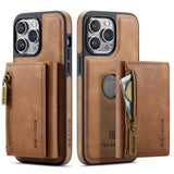 iPhone용 2 In 1 분리형 자석 가죽 지갑 케이스