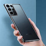 Clear Slim Transparent Soft Silicone Case for Samsung