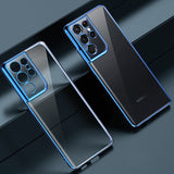 Clear Slim Transparent Soft Silicone Case for Samsung