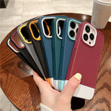 Custodia protettiva di lusso per armatura 3 in 1 per iPhone