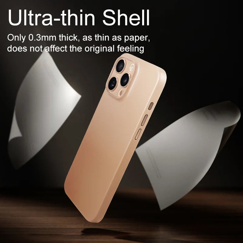 0.3mm Ultra Thin Phone Case For iPhone