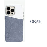 Leather Full-coverage Dirt-resistant Phone Case For iPhone