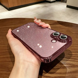 Electroplated Glitter Phone Case For iPhone