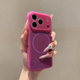 Full-coverage Cute Jelly Magnetic Phone Case for iPhone
