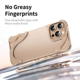 Magnetic Transparent Borderless Phone Case For iPhone