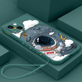 Cartoon Astronaut Case  for IPhone