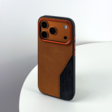 Denim Patchwork Soft-edge Phone Case For iPhone