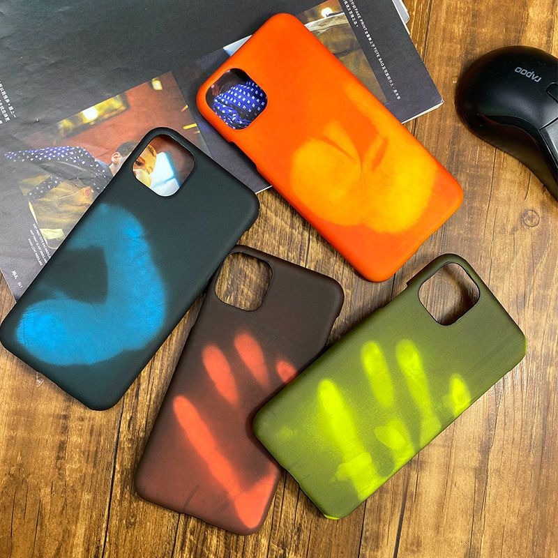 Heat Sensing Color Changing Phone Case For iPhone