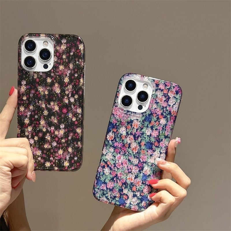 Floral Phone Case For iPhone