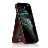 Leather Card Holder Phone Case For iPhone