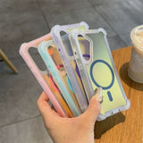 Airbag Laser 2-in-1 Magnetic Phone Case For Samsung