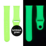 Silicone Glow Luminous Band Straps For Apple Watch iwatch SE 345678