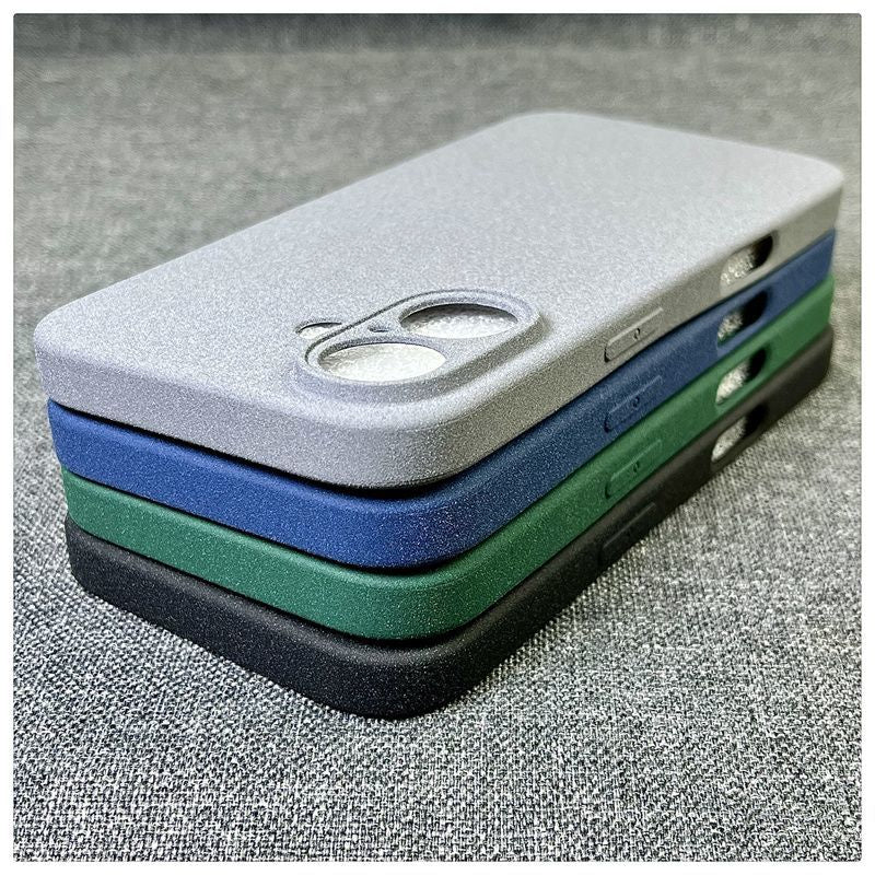 Solid Color Simple Soft Phone Case For iPhone