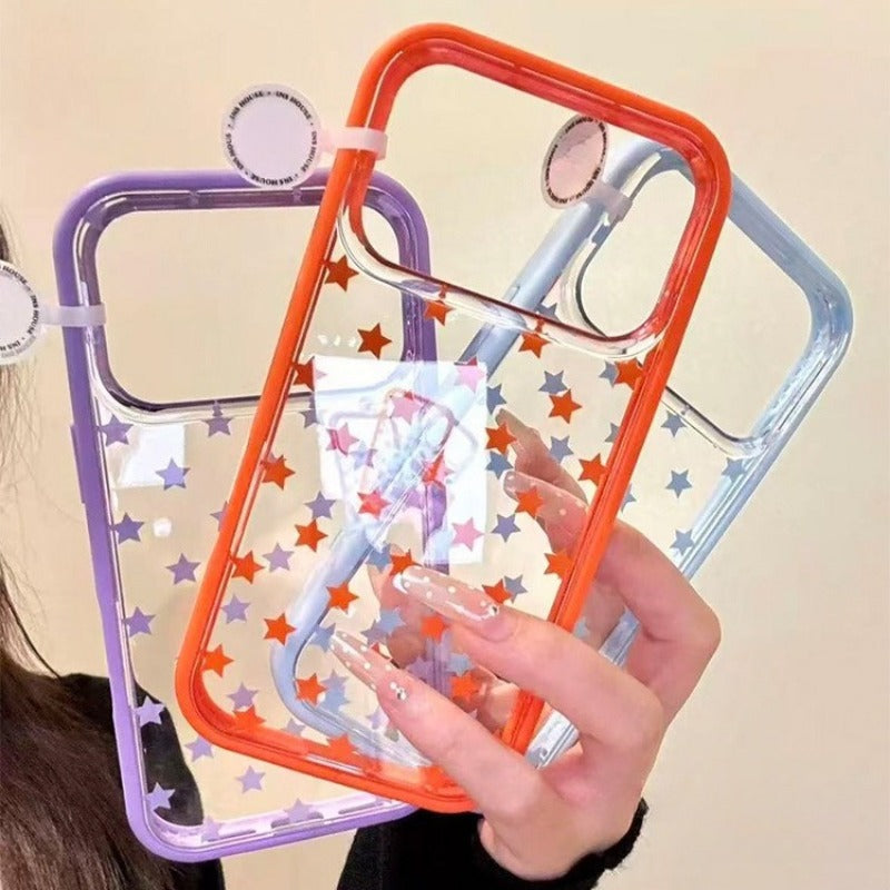 Simple Star All-in-One Phone Case For iPhone