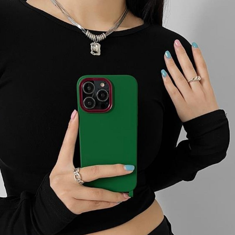 Braided Lanyard Phone Case For iPhone