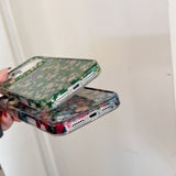Oil Painting Colored Flower Phone Case For iPhone