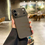 Large-view, Thin, Frosted Silicone Phone Case For iPhone