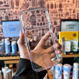 Clear Hard Acrylic Phone Case For iPhone