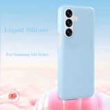 Jelly Liquid Silicone Phone Case For Samsung