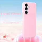 Jelly Liquid Silicone Phone Case For Samsung