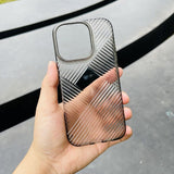 Non-yellowing 3D Pattern Transparent Phone Case For iPhone