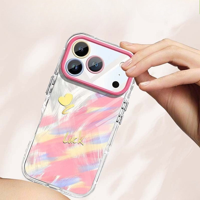 Love Heart Anti-fall Phone Case For iPhone