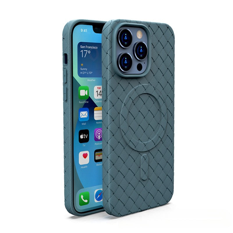 Woven Magnetic Phone Case For iPhone