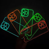 Night Lighting Soft Case For iPhone