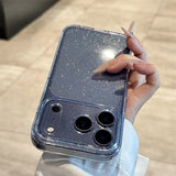 Transparent Glitter Phone Case For iPhone