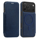 Leather Magnetic Flip Phone Case For iPhone